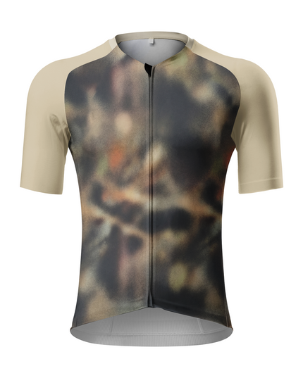 ROCKBROS Men's Urban Mirage Full-Print Pro Bib Shorts