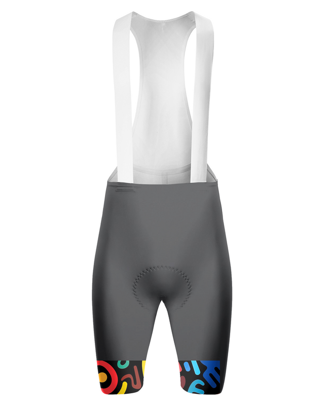 ROCKBROS Women's Unisex Colorful Abstract Doodle Cycling Jersey