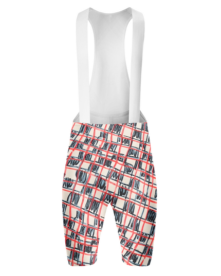 ROCKBROS Women's Avant-Garde Hand-Drawn Plaid Artistic Aero Set