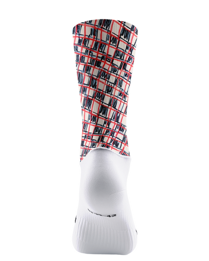 ROCKBROS Avant-Garde Sketch Plaid Artistic Pro Socks