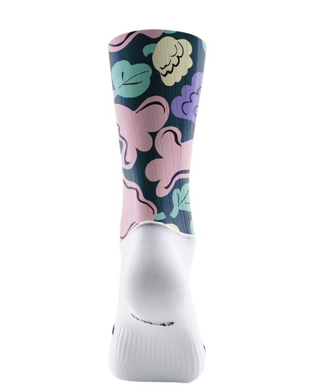 ROCKBROS Pastel Bloom Patterned Performance Socks