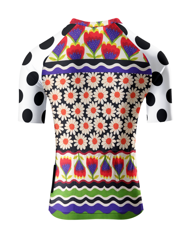 ROCKBROS Retro Daisy Performance Cycling Socks