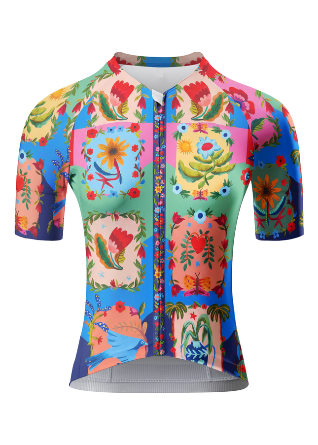 ROCKBROS Women's Fantasy Forest Storybook Pro Jersey