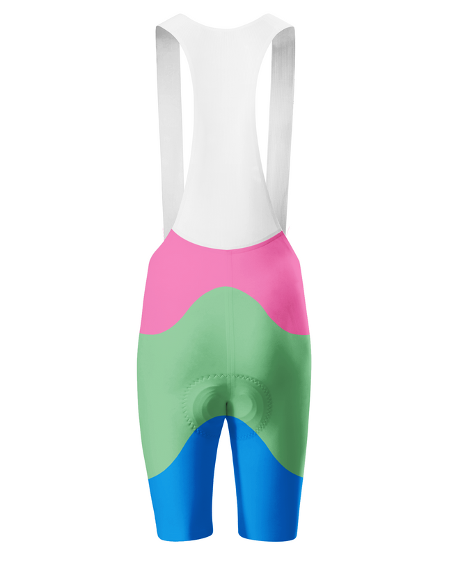 ROCKBROS Women's Fantasy Forest Wave-Block Pro Bib Shorts