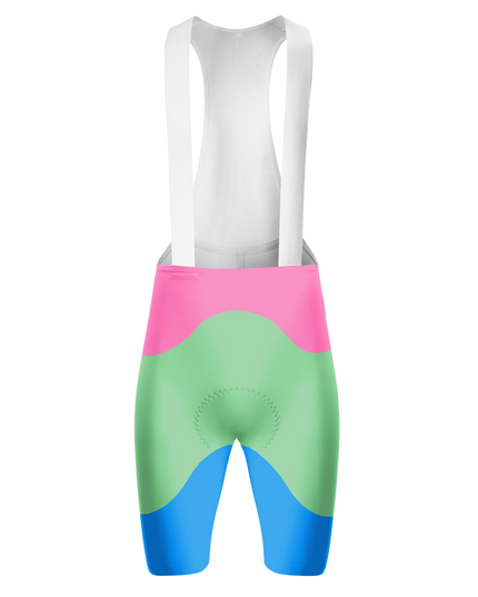 ROCKBROS Women's Fantasy Forest Wave-Block Pro Bib Shorts