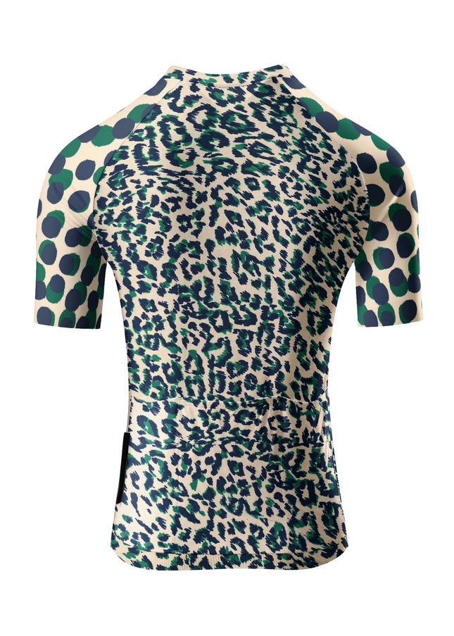 ROCKBROS Women's Jungle Phantom Artistic Cheetah Pro Jersey