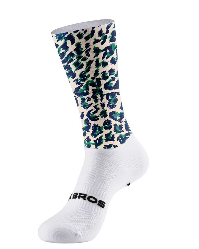 ROCKBROS Jungle Phantom Cheetah Performance Cycling Socks