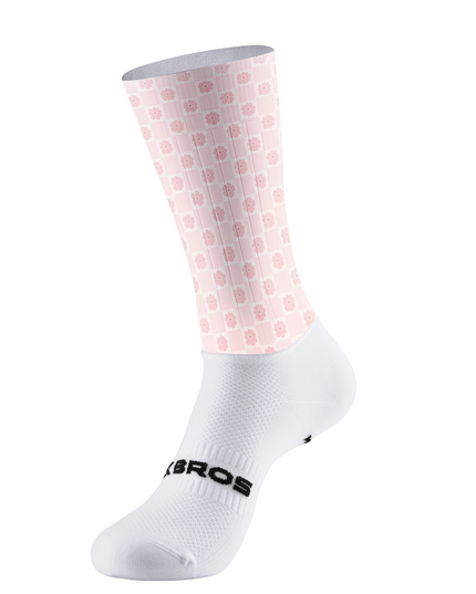 ROCKBROS Women's Pastel Checkerboard Daisy Soft-Girl Aesthetic Set