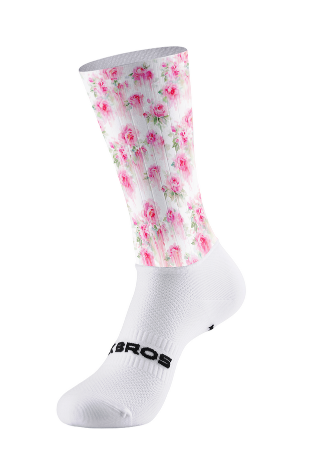 ROCKBROS Women's Watercolor Bloom Dreamy Rose Aero Set