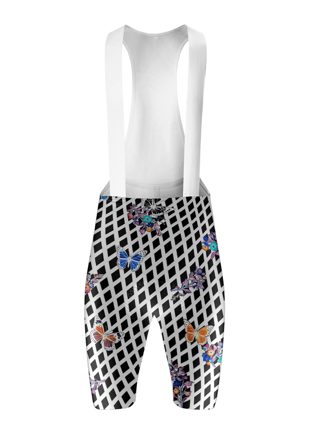 ROCKBROS Women's Gingham Monarch Cycling Bibs