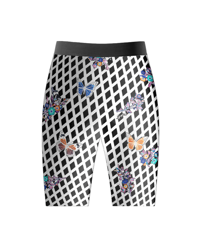 ROCKBROS Women's Monarch Gingham Pro Cycling Shorts