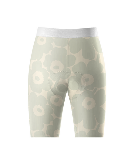 ROCKBROS Women's Muted Flora Quiet-Luxury Pro Cycle Shorts