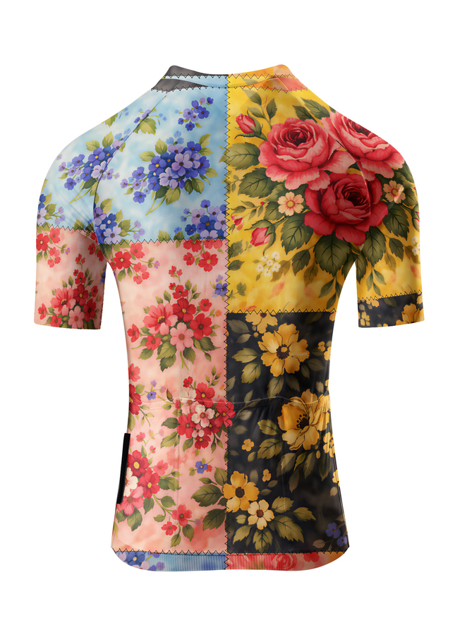 ROCKBROS Women's Heirloom Patchwork Artistic Pro Jersey