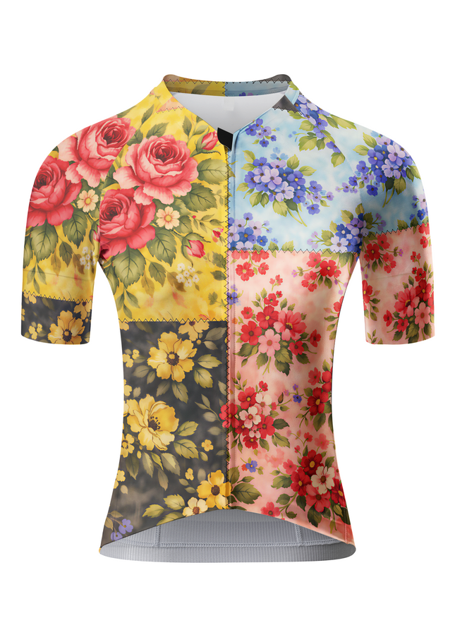 ROCKBROS Women's Heirloom Patchwork Artistic Pro Jersey