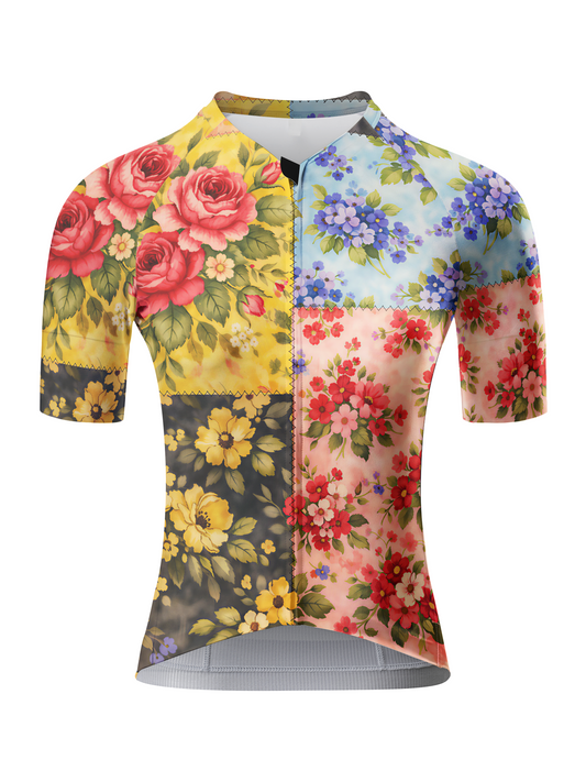 ROCKBROS Women's Heirloom Patchwork Artistic Pro Jersey