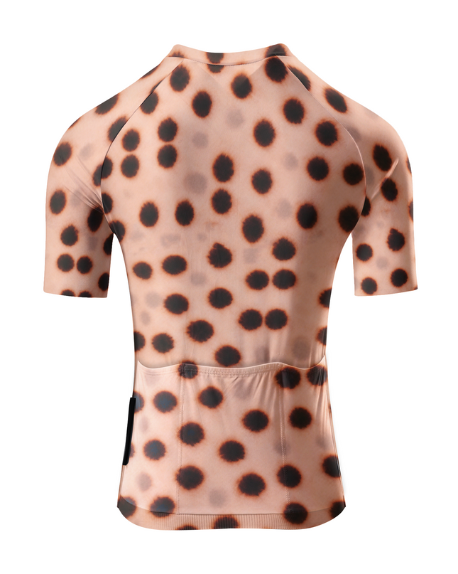 ROCKBROS Women's Burnt Ember Ink-Dot Pro Aero Cycling Jersey
