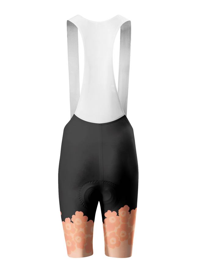 ROCKBROS Women's Retro Psychedelic Floral & Checkerboard Aero Cycling Set