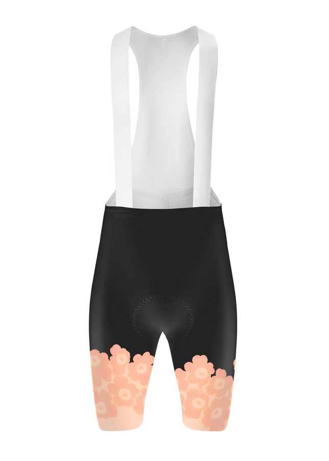 ROCKBROS Women's Retro Psychedelic Floral & Checkerboard Aero Cycling Set