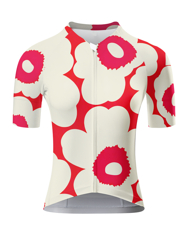 ROCKBROS Women's Retro Poppy Bloom High-Performance Cycling Bibs