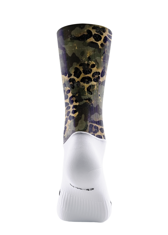 ROCKBROS Men's Tactical Leopard Distressed Pro Jersey