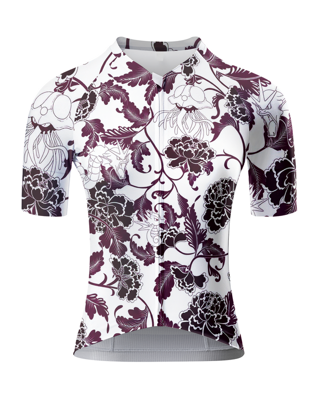 ROCKBROS Women's Porcelain Dragon Oriental Heritage Pro Jersey