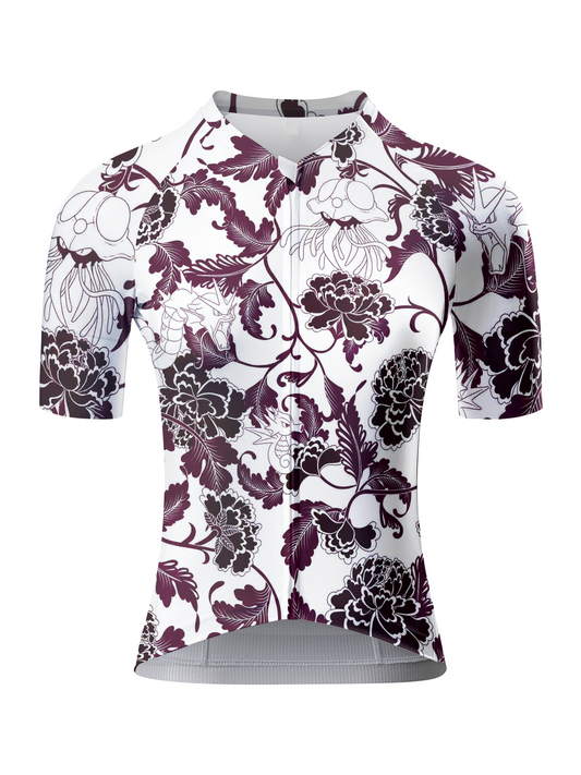 ROCKBROS Women's Porcelain Dragon Oriental Heritage Pro Jersey