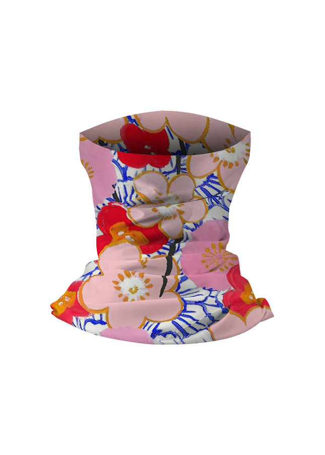 ROCKBROS Romantic Sakura Pink Artistic Face Mask