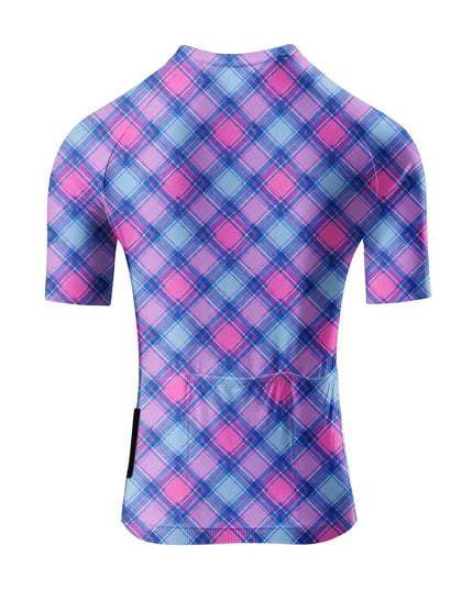 ROCKBROS Women's Vintage Argyle Plaid Cycling Set