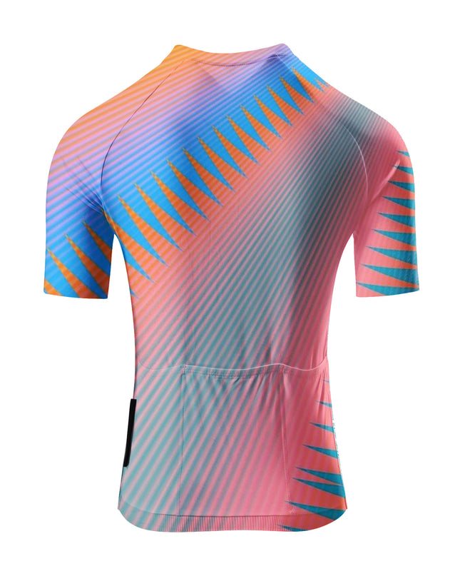 ROCKBROS Women's Modern Pop Art Geometric Short Sleeve Cycling Set