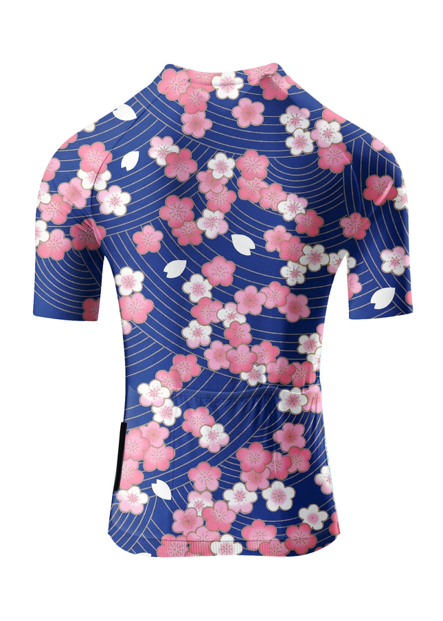 ROCKBROS Women's Japanese Sakura Floral Breathable Cycling Set
