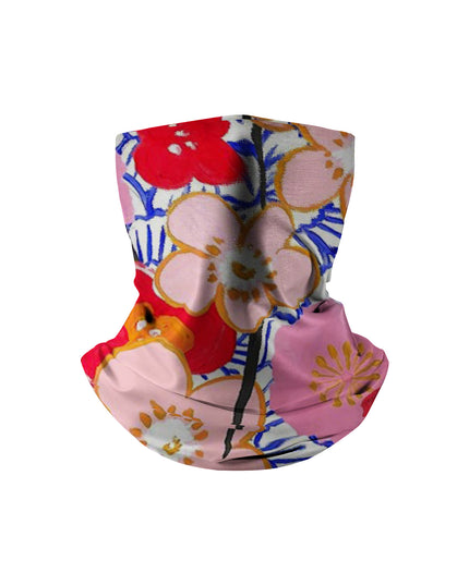 ROCKBROS Romantic Sakura Pink Artistic Face Mask