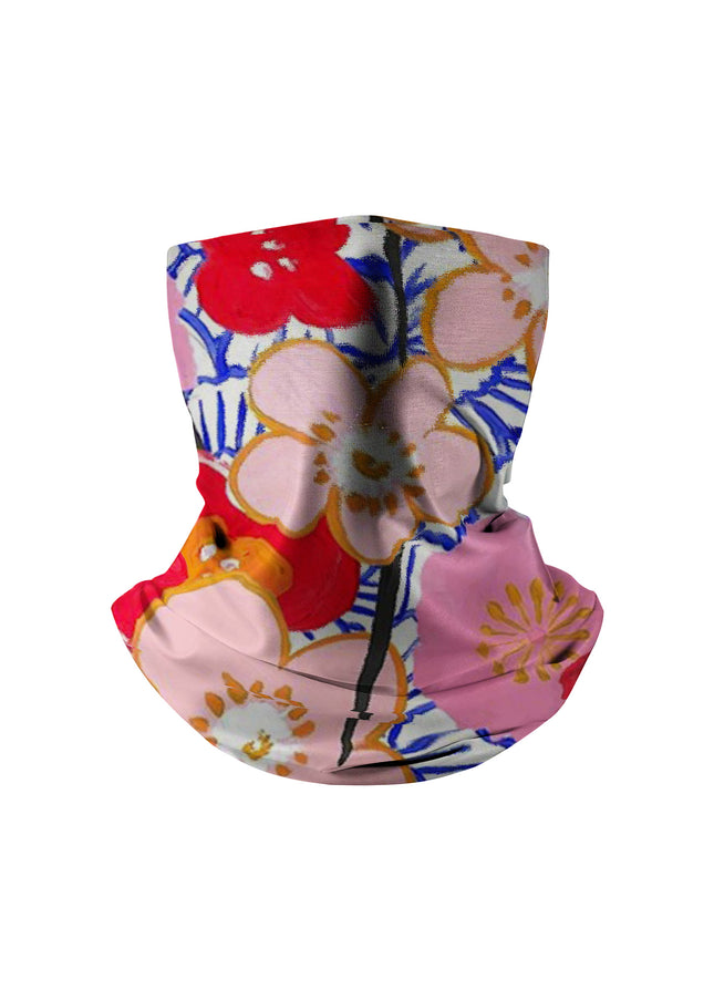 ROCKBROS Romantic Sakura Pink Artistic Face Mask