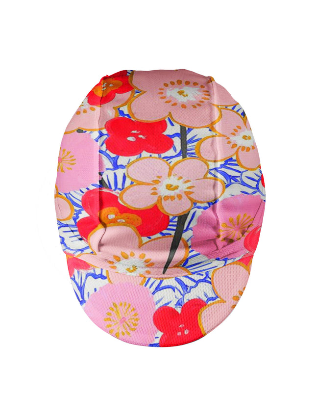 ROCKBROS Romantic Sakura Pink Artistic Adapt Cap