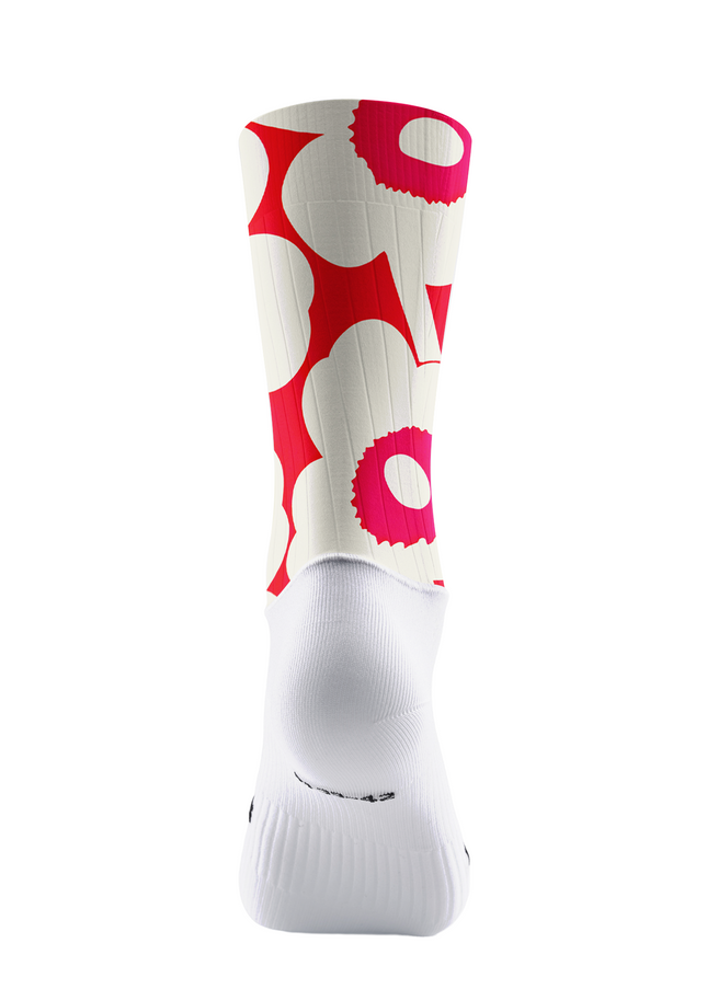 ROCKBROS Women's Retro Poppy Bloom High-Visibility Pro Aero Cycling Set