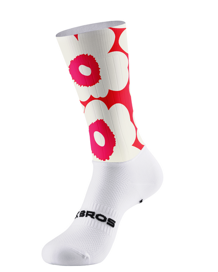 ROCKBROS Women's Retro Poppy Bloom High-Performance Cycling Bibs