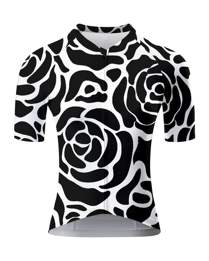 ROCKBROS Women's Noir Abstract Rose Flow Pro Aero Cycling Jersey