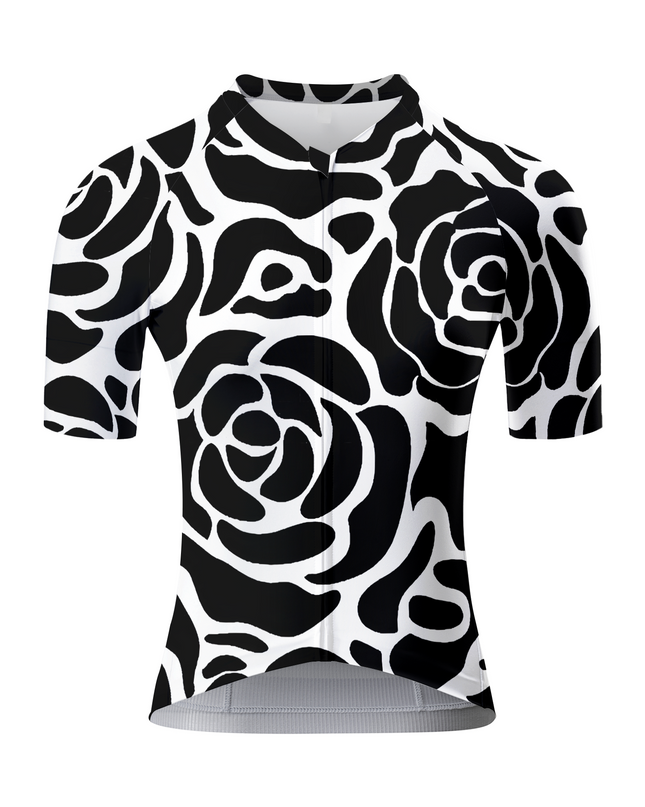 ROCKBROS Noir Abstract Rose Aerodynamic Mesh Cycling Socks