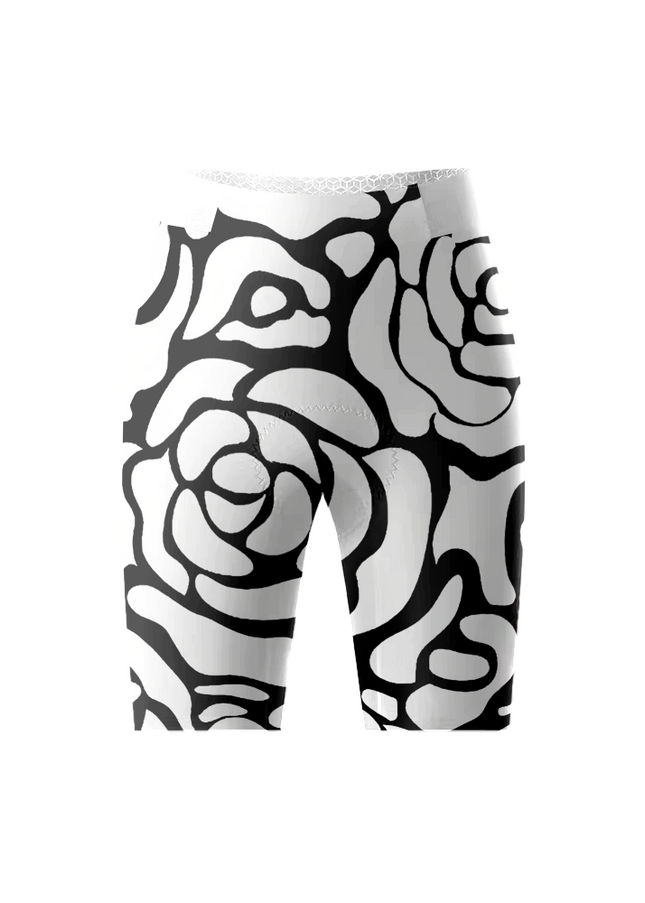 ROCKBROS Women's Noir Abstract Rose Flow Pro Aero Cycling Set