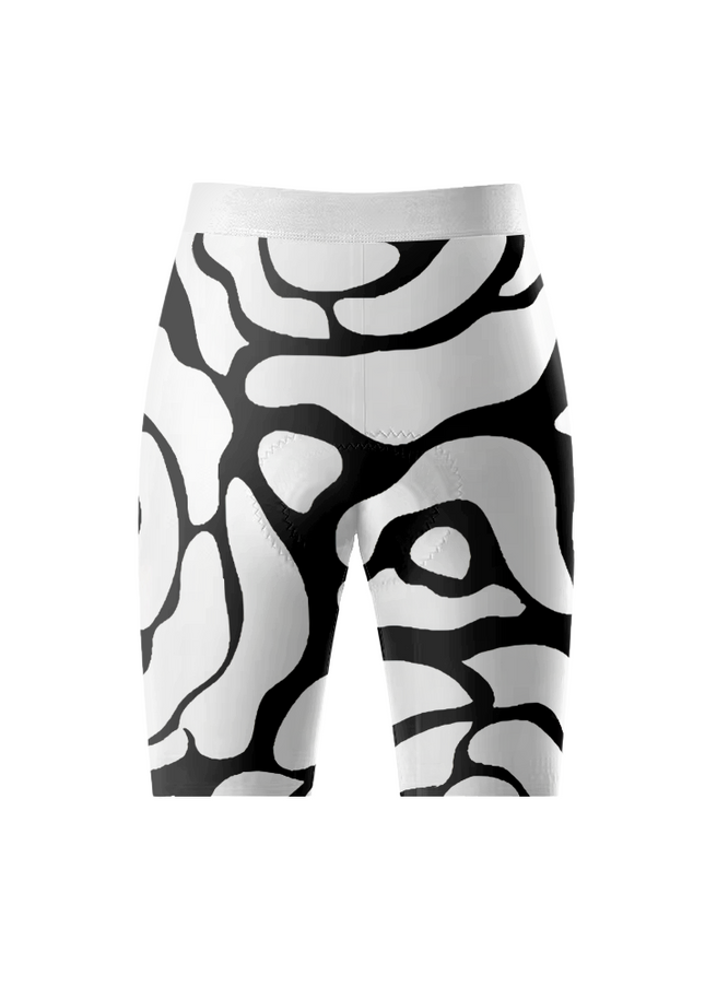 ROCKBROS Women's Noir Abstract Rose Sleek Aero Cycling Shorts