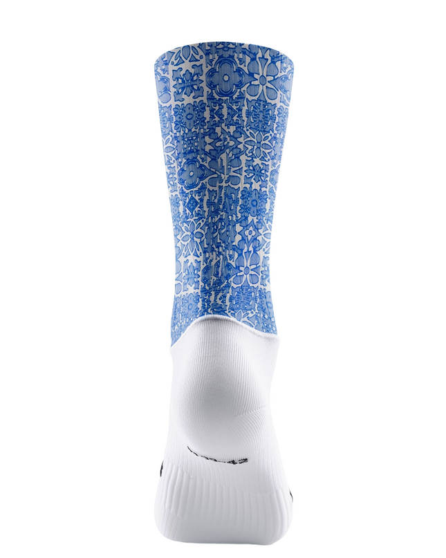 ROCKBROS Mediterranean Azure Tile Performance Socks