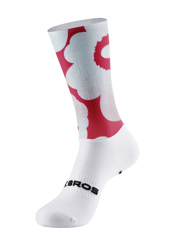 ROCKBROS Nordic Bloom Patterned Performance Cycling Socks