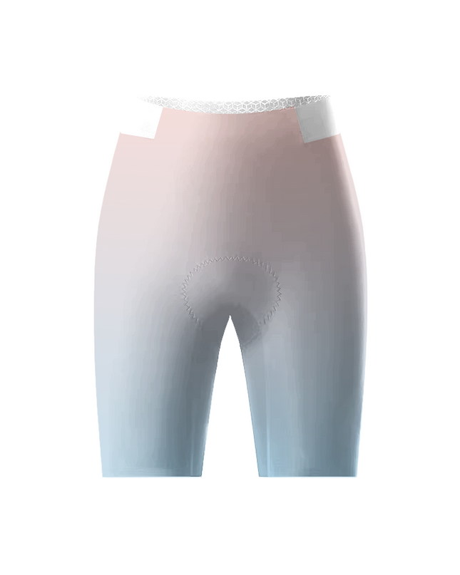 ROCKBROS Women's Twilight Horizon Ombré Pro Cycle Shorts
