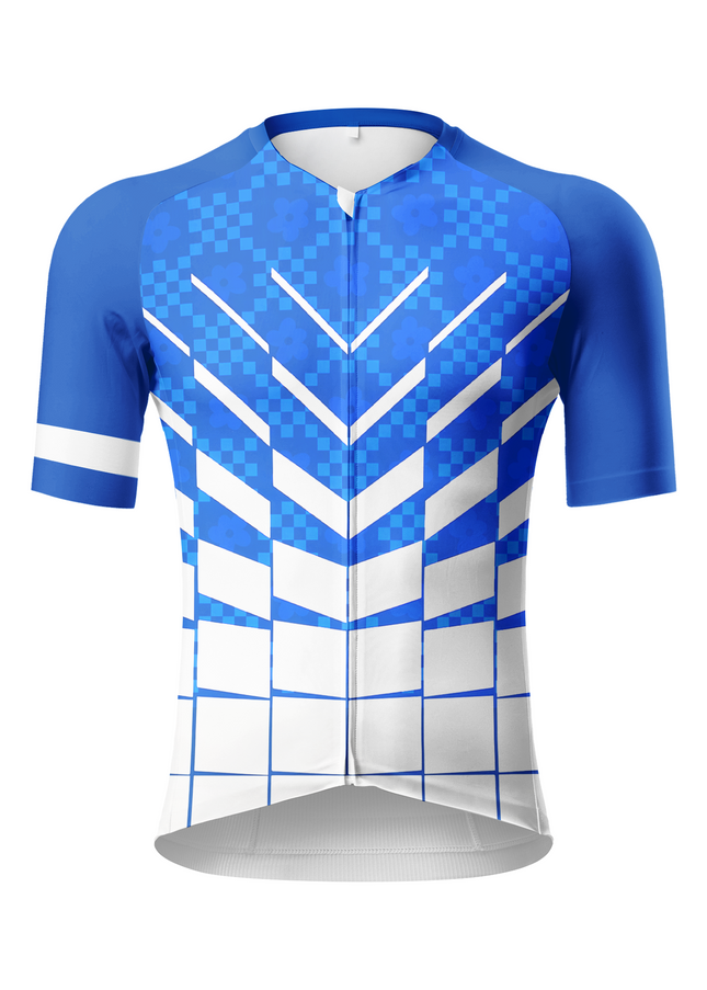 ROCKBROS Men's Cobalt "Speed Matrix" Pro Aero Cycling Jersey