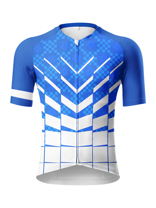 ROCKBROS Men's Cobalt "Speed Matrix" Pro Aero Cycling Jersey
