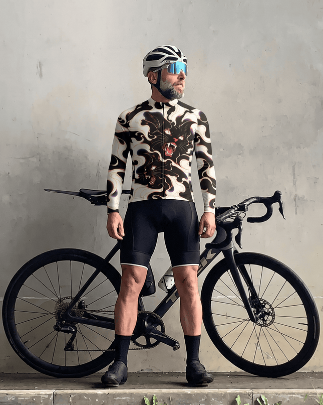 ROCKBROS The Cat’s Gaze Long Sleeve Pro Aero Cycling Jersey