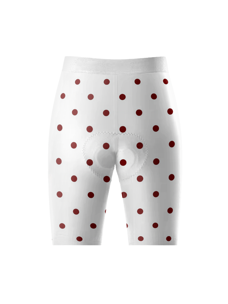 ROCKBROS Women's Red-Dot Illusion Op-Art Pro Jersey