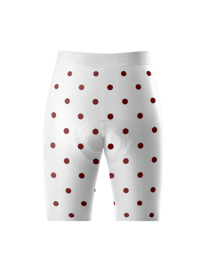 ROCKBROS Women's Red-Dot Illusion Op-Art Pro Jersey