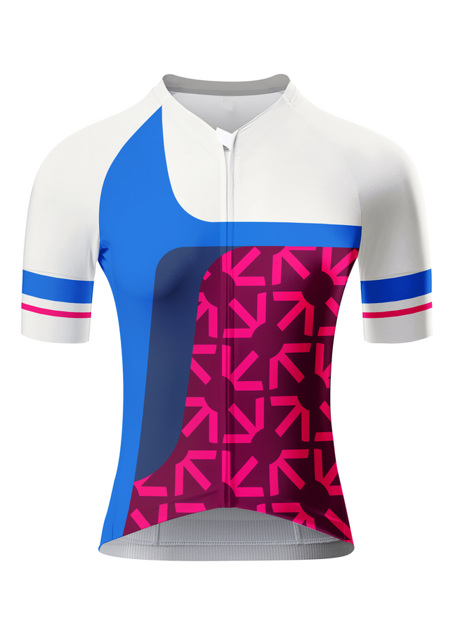 ROCKBROS Women's Retro-Block Performance Aero Cycling Jersey
