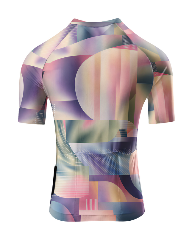 ROCKBROS Women's Red-Dot Illusion Op-Art Pro Jersey