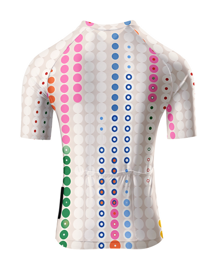 ROCKBROS Women's Polka-Dot Party Lightweight Cycling Jersey